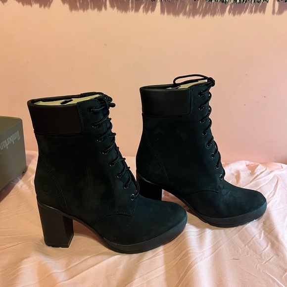 Timberland Camdale Black Women’s Heeled Boots - Picture 3 of 7